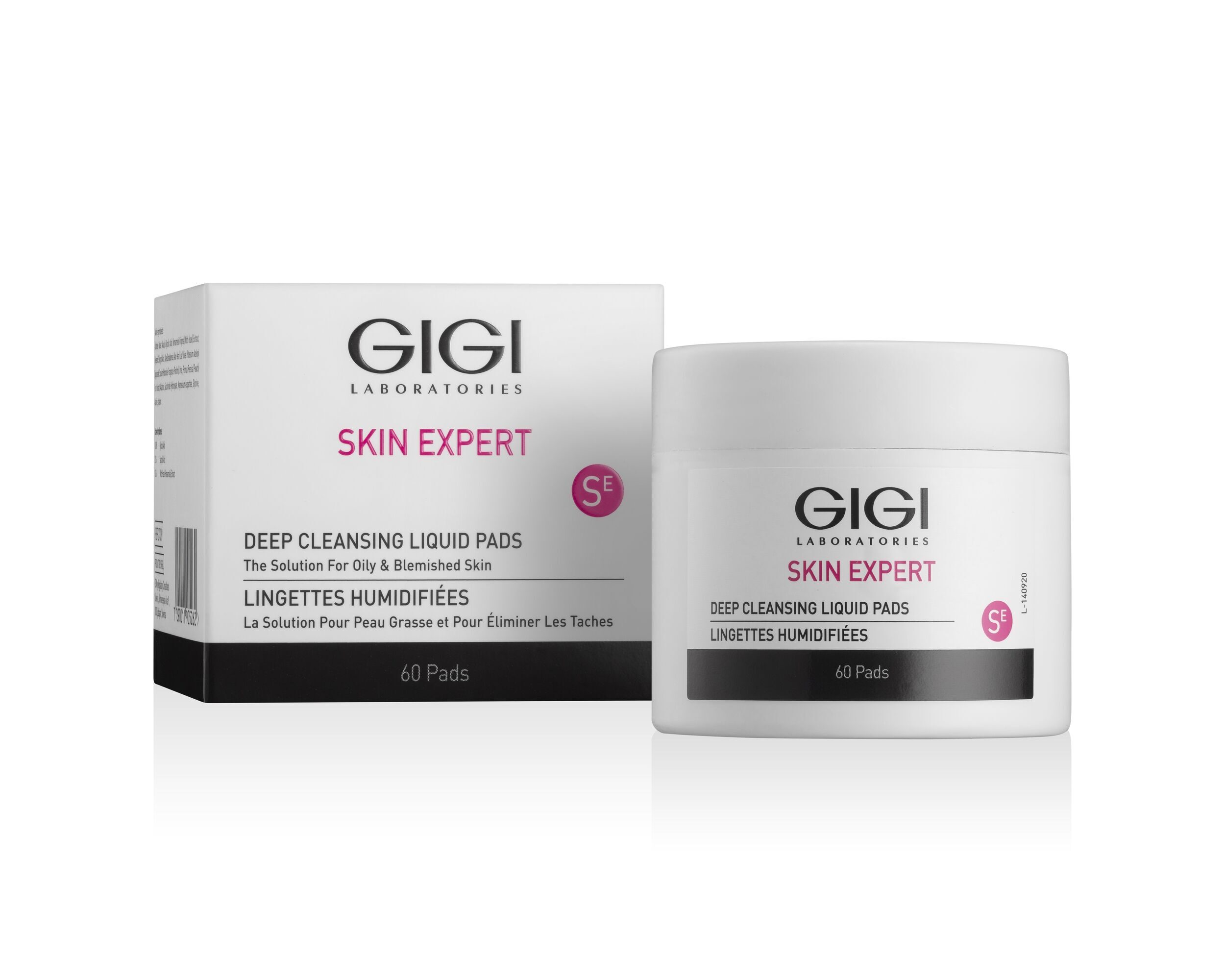 Skin Expert Deep Cleansing Liquid pads 60gb.